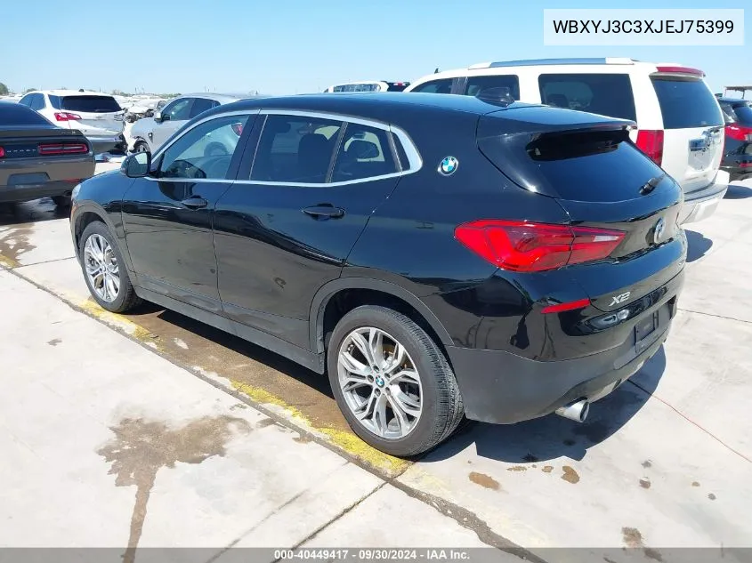 WBXYJ3C3XJEJ75399 2018 BMW X2 Sdrive28I