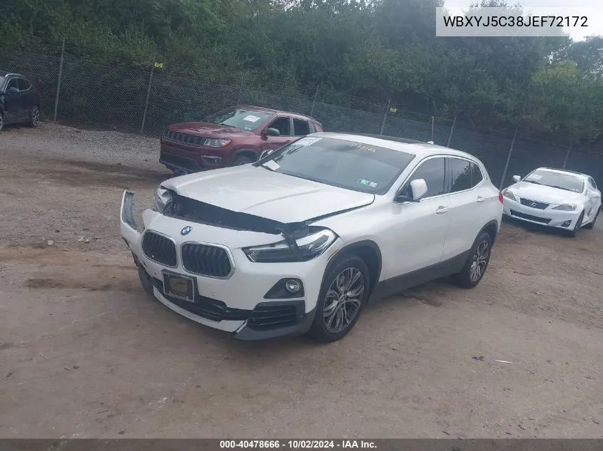 WBXYJ5C38JEF72172 2018 BMW X2 xDrive28I