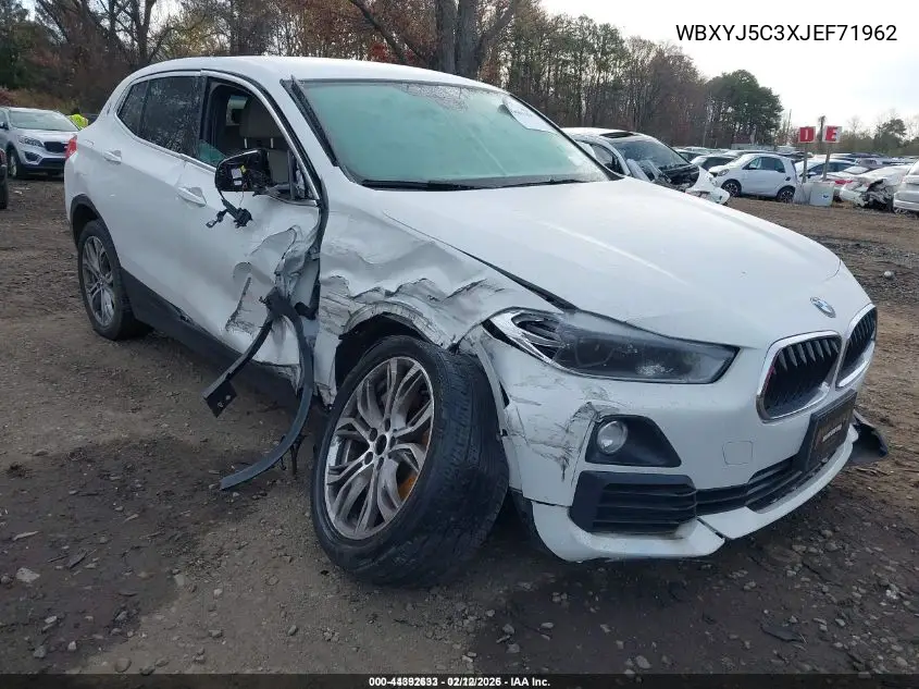 WBXYJ5C3XJEF71962 2018 BMW X2 xDrive28I