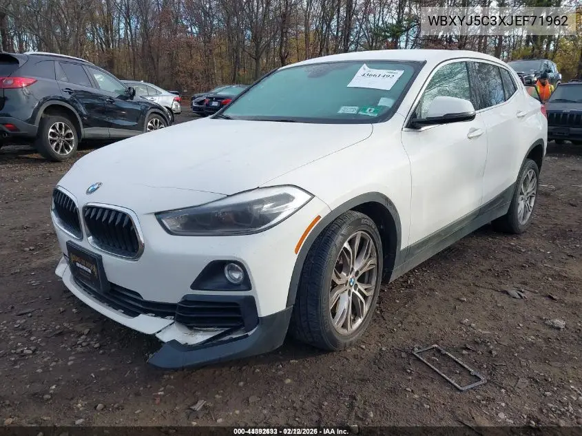 WBXYJ5C3XJEF71962 2018 BMW X2 xDrive28I