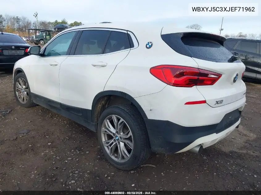 WBXYJ5C3XJEF71962 2018 BMW X2 xDrive28I