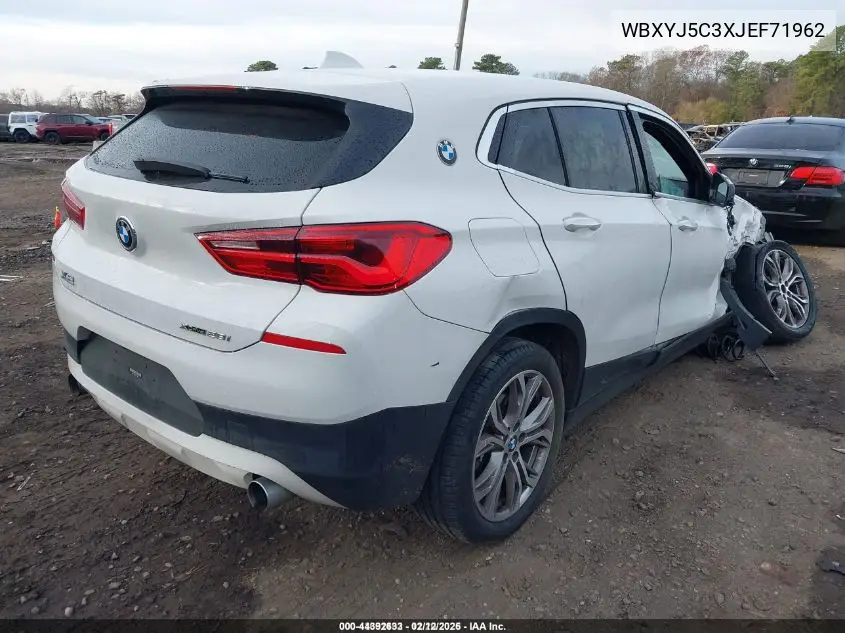 WBXYJ5C3XJEF71962 2018 BMW X2 xDrive28I