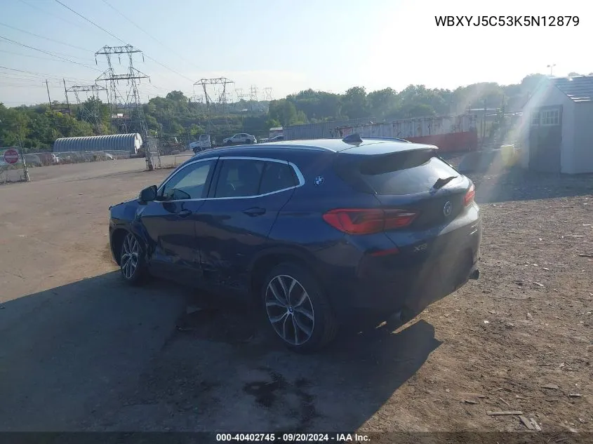 WBXYJ5C53K5N12879 2019 BMW X2 xDrive28I