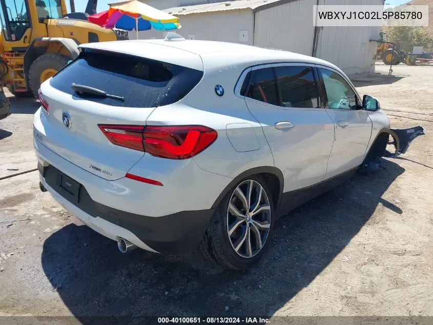 WBXYJ1C02L5P85780 2020 BMW X2 xDrive28I