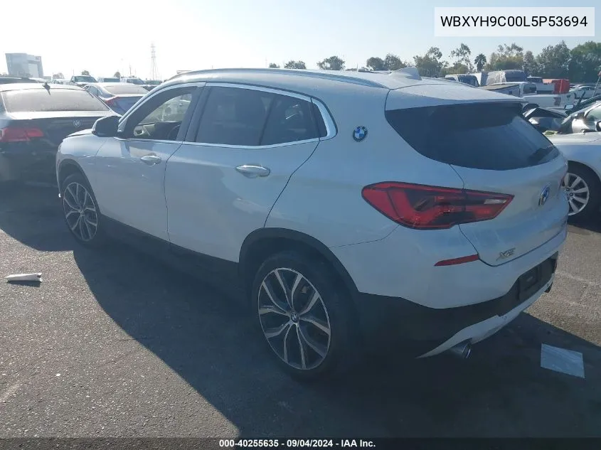 WBXYH9C00L5P53694 2020 BMW X2 Sdrive28I