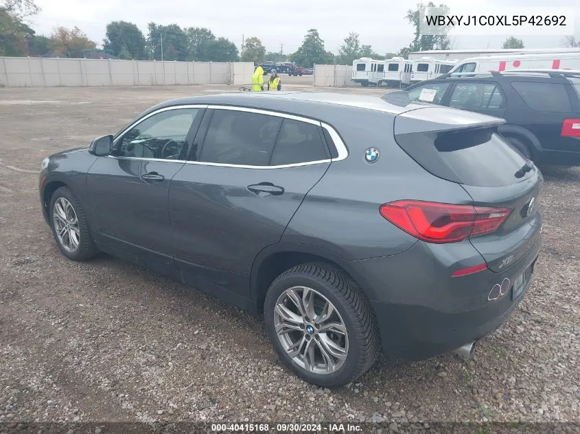 WBXYJ1C0XL5P42692 2020 BMW X2 xDrive28I