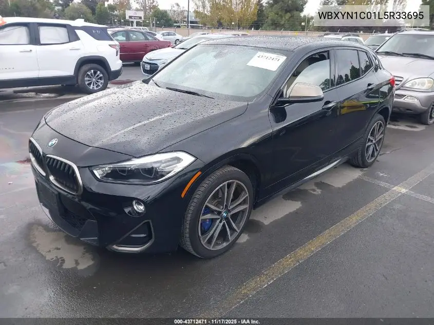 WBXYN1C01L5R33695 2020 BMW X2 M35I