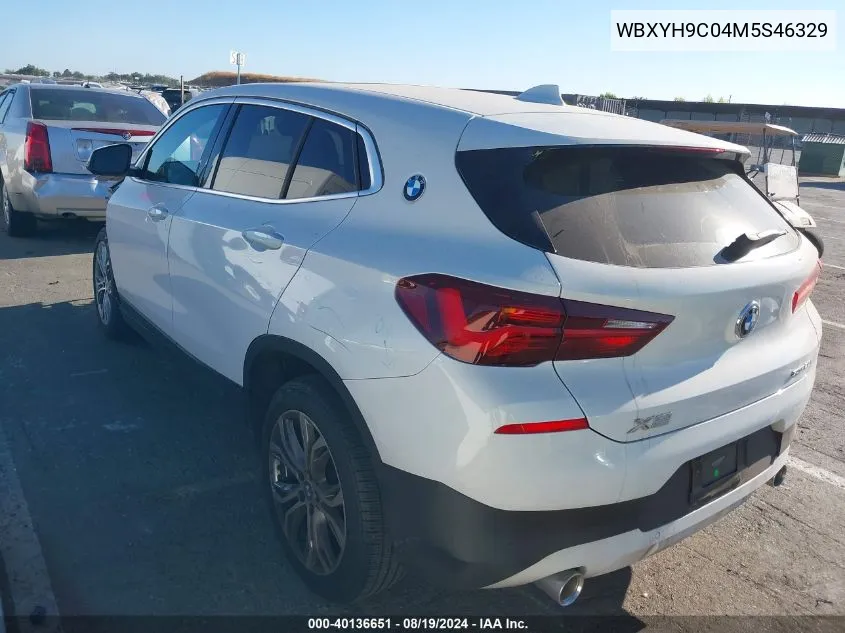 WBXYH9C04M5S46329 2021 BMW X2 Sdrive28I