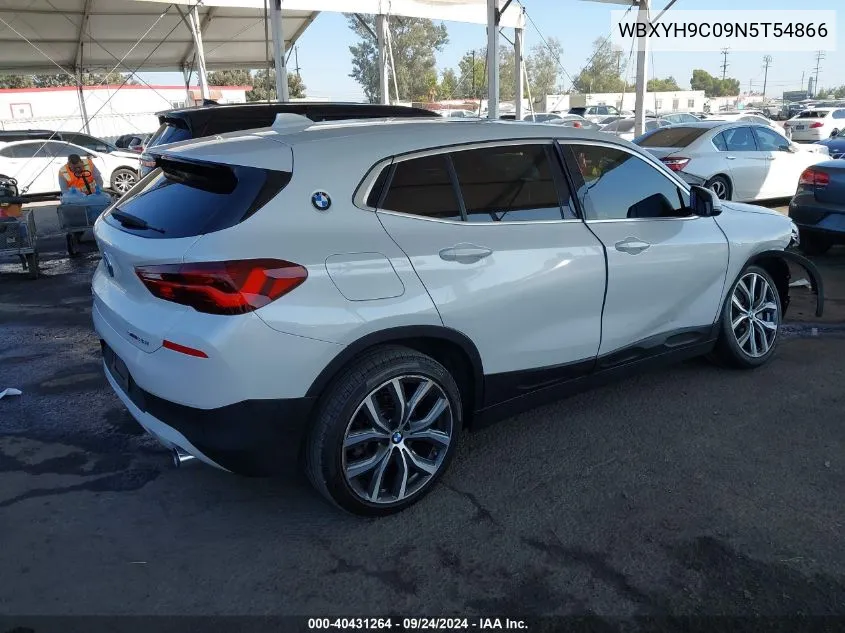 WBXYH9C09N5T54866 2022 BMW X2 Sdrive28I