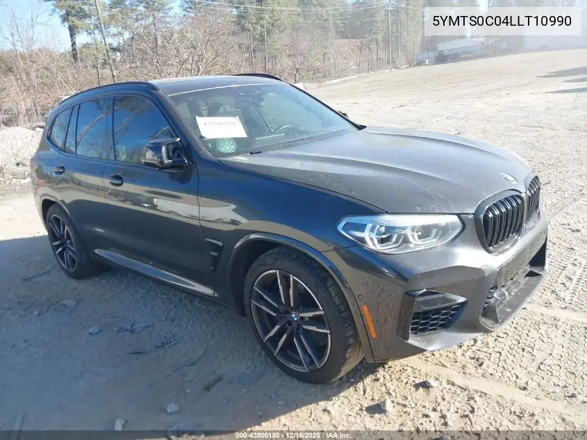 5YMTS0C04LLT10990 2020 BMW X3 M