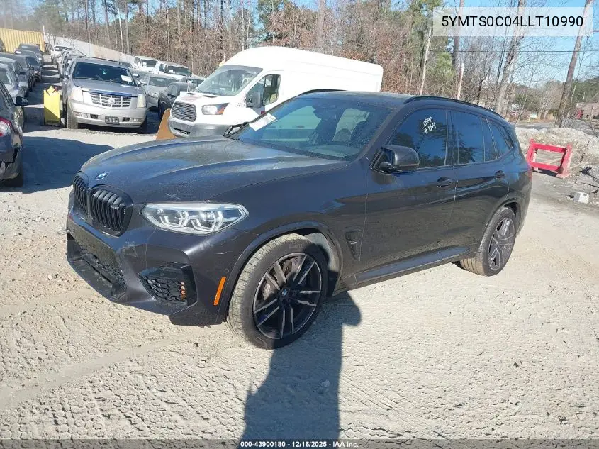 5YMTS0C04LLT10990 2020 BMW X3 M