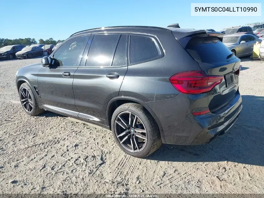 5YMTS0C04LLT10990 2020 BMW X3 M