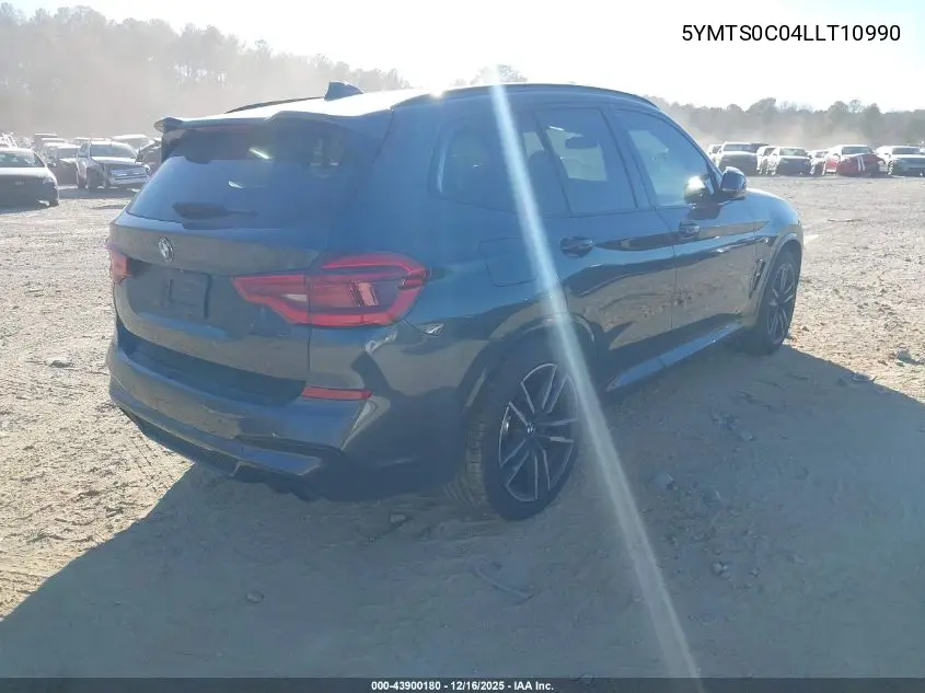 5YMTS0C04LLT10990 2020 BMW X3 M