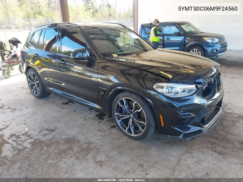 5YMTS0C06M9F24560 2021 BMW X3 M