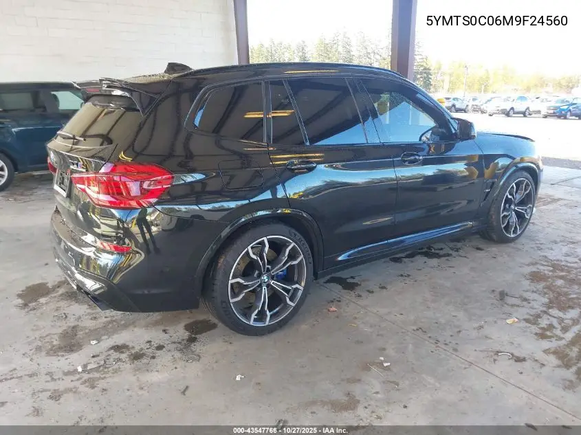 5YMTS0C06M9F24560 2021 BMW X3 M