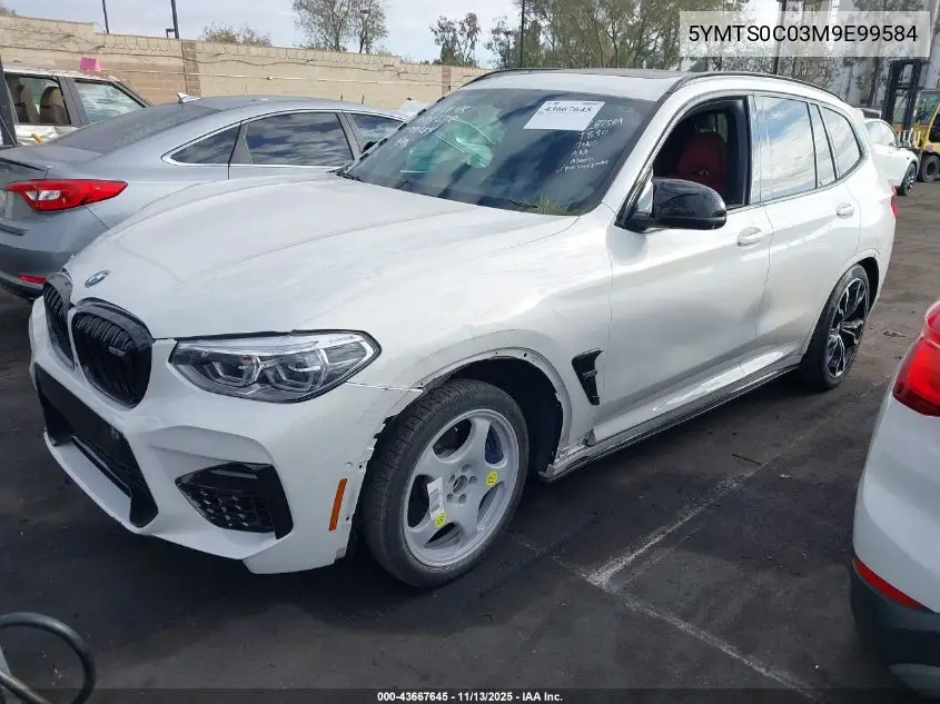 5YMTS0C03M9E99584 2021 BMW X3 M