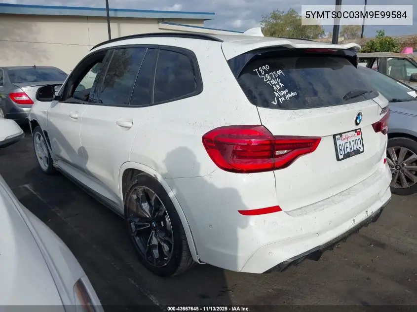 5YMTS0C03M9E99584 2021 BMW X3 M