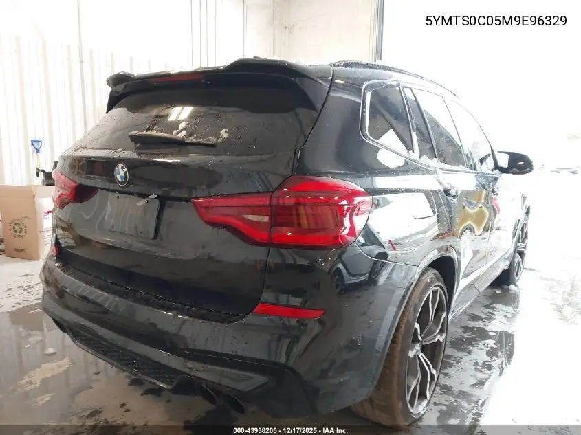 5YMTS0C05M9E96329 2021 BMW X3 M