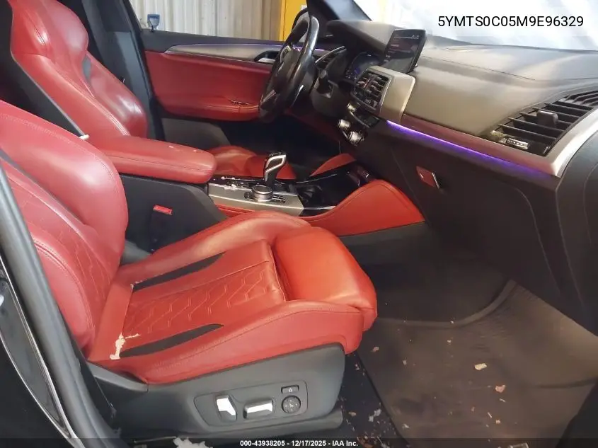 5YMTS0C05M9E96329 2021 BMW X3 M