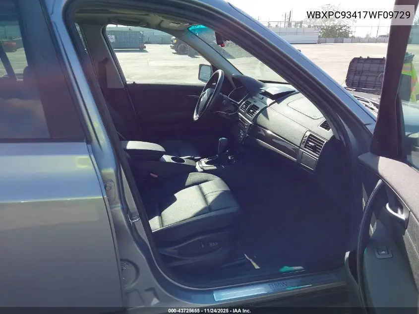 WBXPC93417WF09729 2007 BMW X3 3.0Si