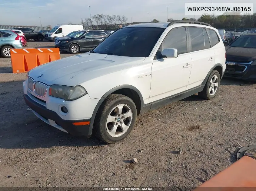 WBXPC93468WJ06165 2008 BMW X3 3.0Si