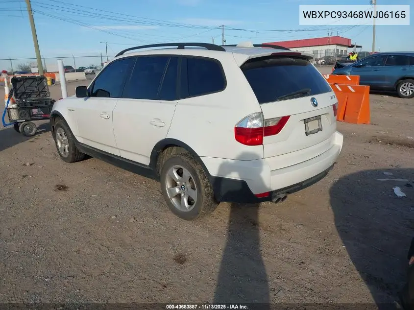 WBXPC93468WJ06165 2008 BMW X3 3.0Si
