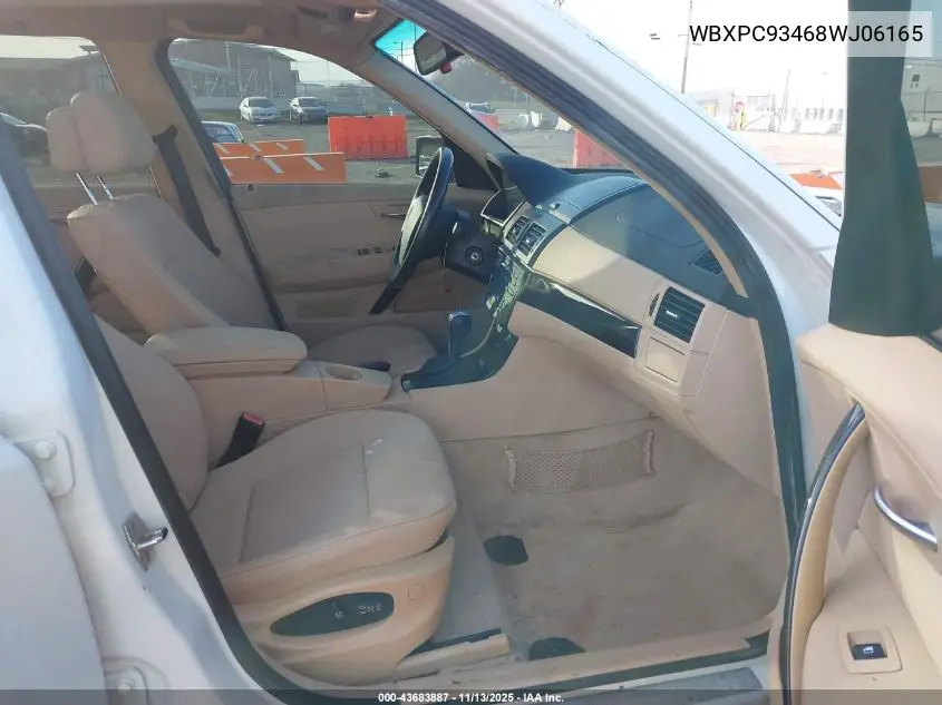 WBXPC93468WJ06165 2008 BMW X3 3.0Si