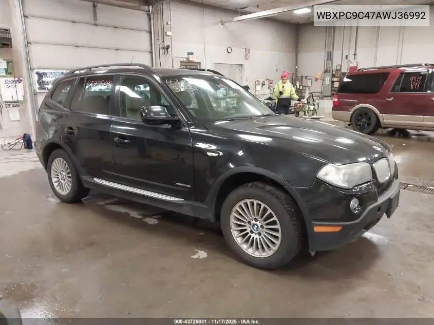 WBXPC9C47AWJ36992 2010 BMW X3 xDrive30I