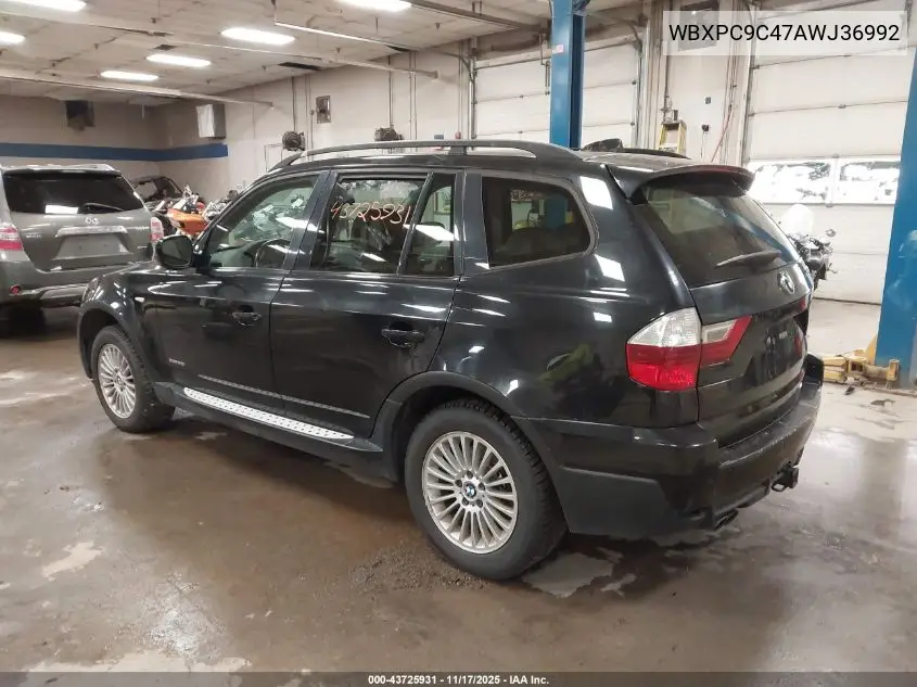 WBXPC9C47AWJ36992 2010 BMW X3 xDrive30I