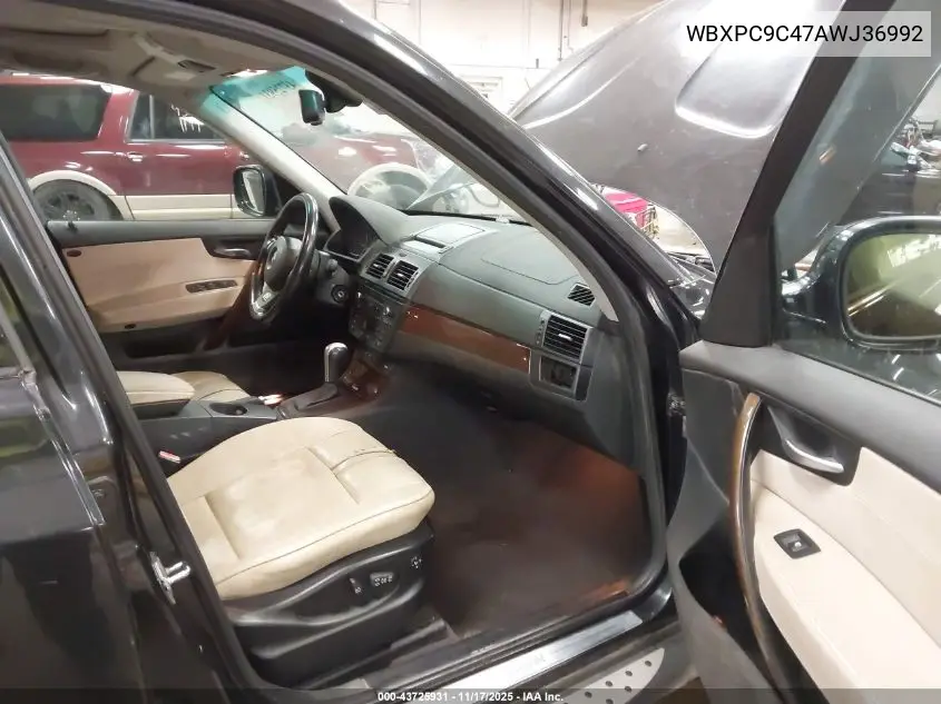 WBXPC9C47AWJ36992 2010 BMW X3 xDrive30I