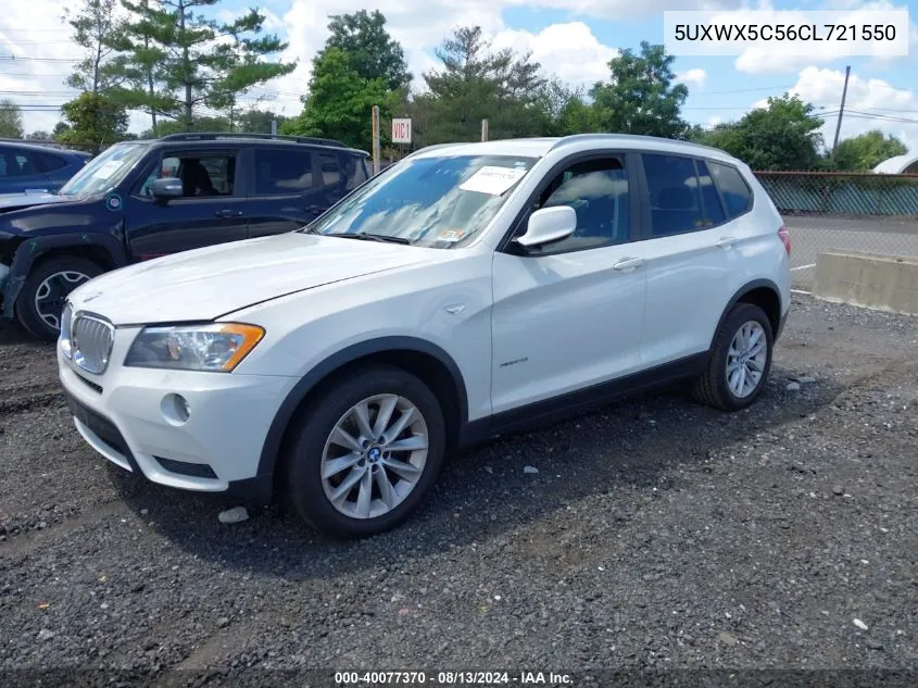 5UXWX5C56CL721550 2012 BMW X3 xDrive28I