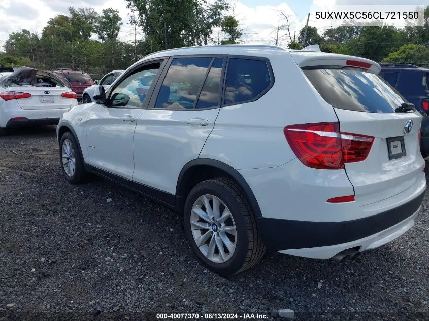 5UXWX5C56CL721550 2012 BMW X3 xDrive28I