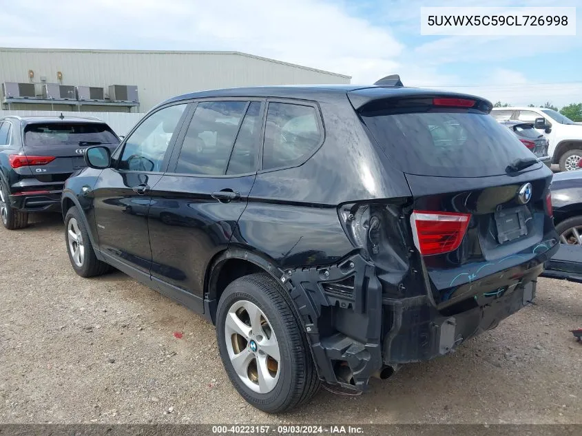 5UXWX5C59CL726998 2012 BMW X3 xDrive28I