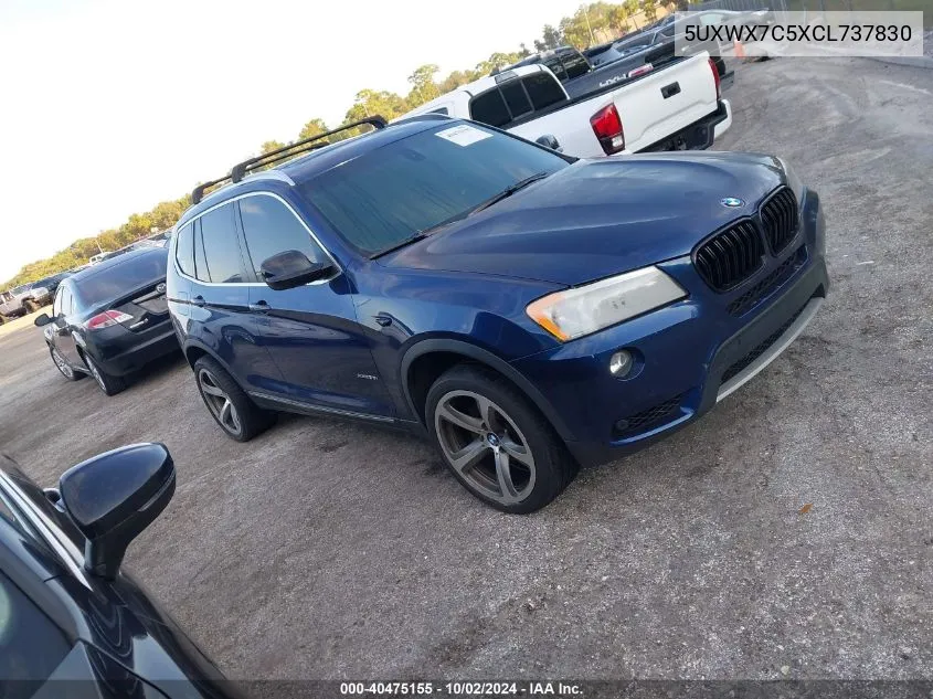 5UXWX7C5XCL737830 2012 BMW X3 xDrive35I