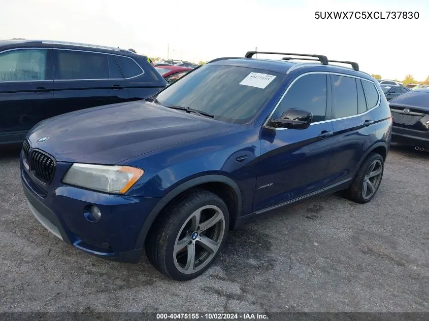 5UXWX7C5XCL737830 2012 BMW X3 xDrive35I