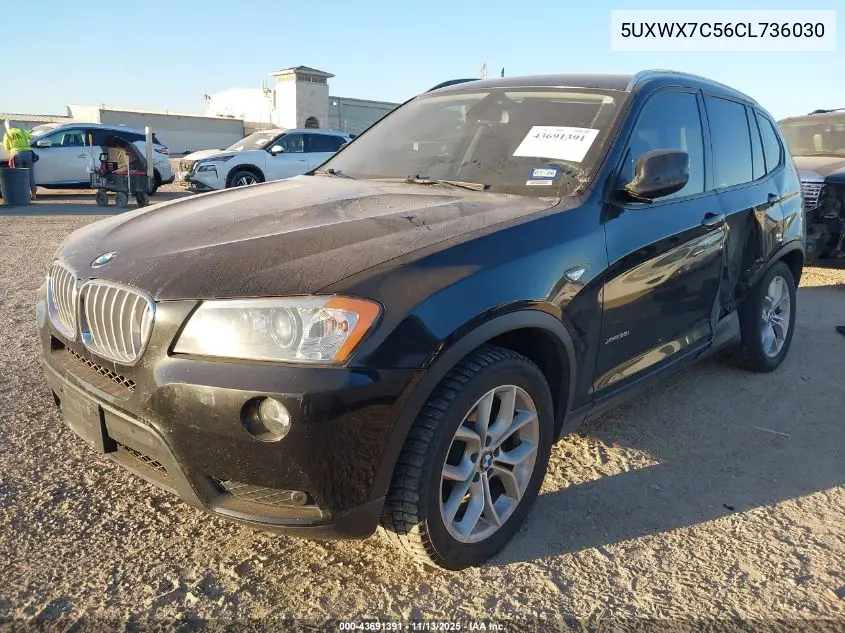 5UXWX7C56CL736030 2012 BMW X3 xDrive35I