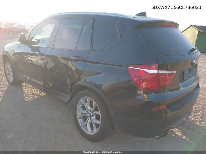5UXWX7C56CL736030 2012 BMW X3 xDrive35I