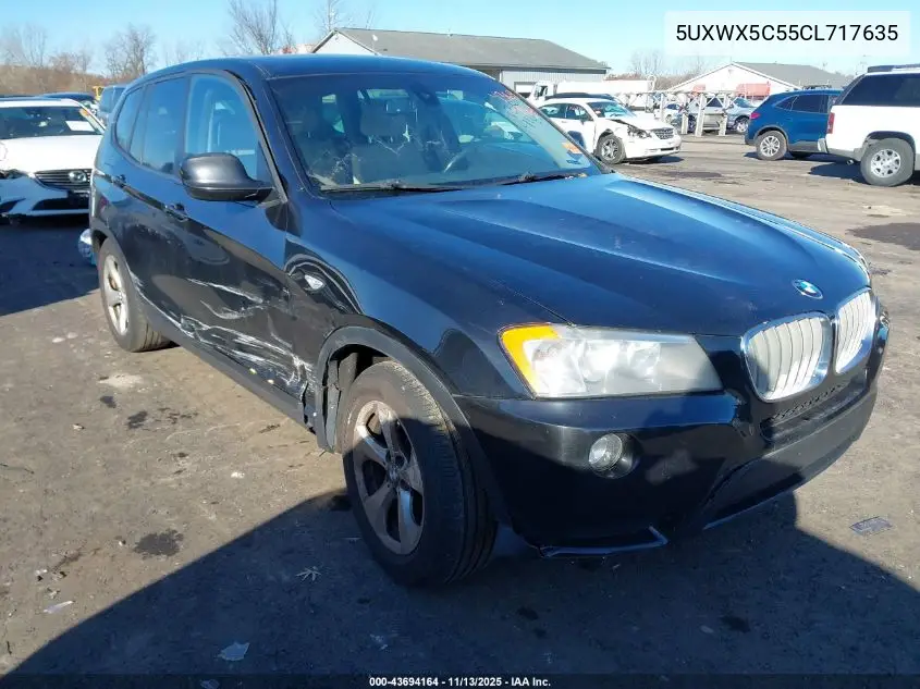 5UXWX5C55CL717635 2012 BMW X3 xDrive28I