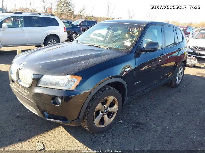 5UXWX5C55CL717635 2012 BMW X3 xDrive28I