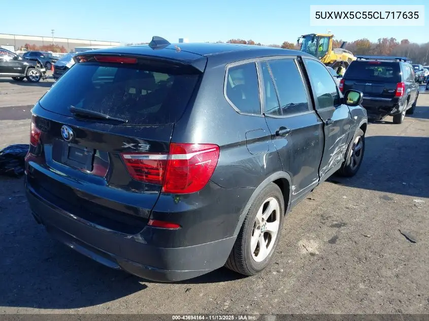 5UXWX5C55CL717635 2012 BMW X3 xDrive28I