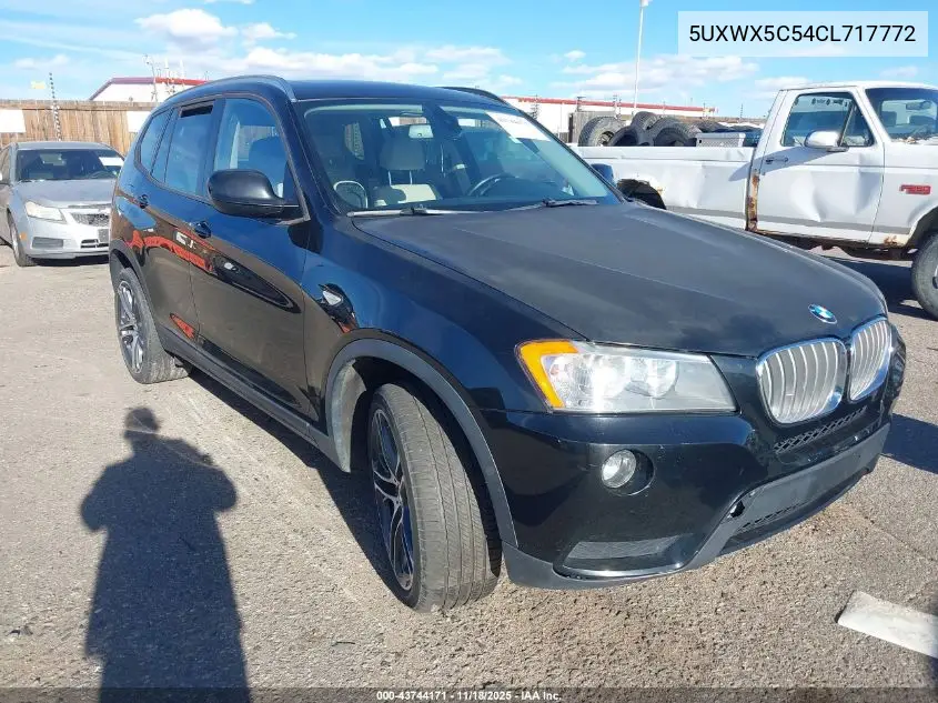 5UXWX5C54CL717772 2012 BMW X3 xDrive28I