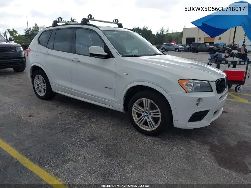 5UXWX5C56CL718017 2012 BMW X3 xDrive28I