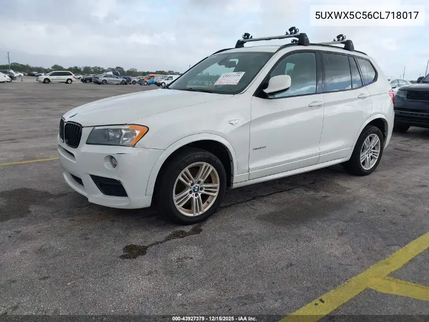 5UXWX5C56CL718017 2012 BMW X3 xDrive28I