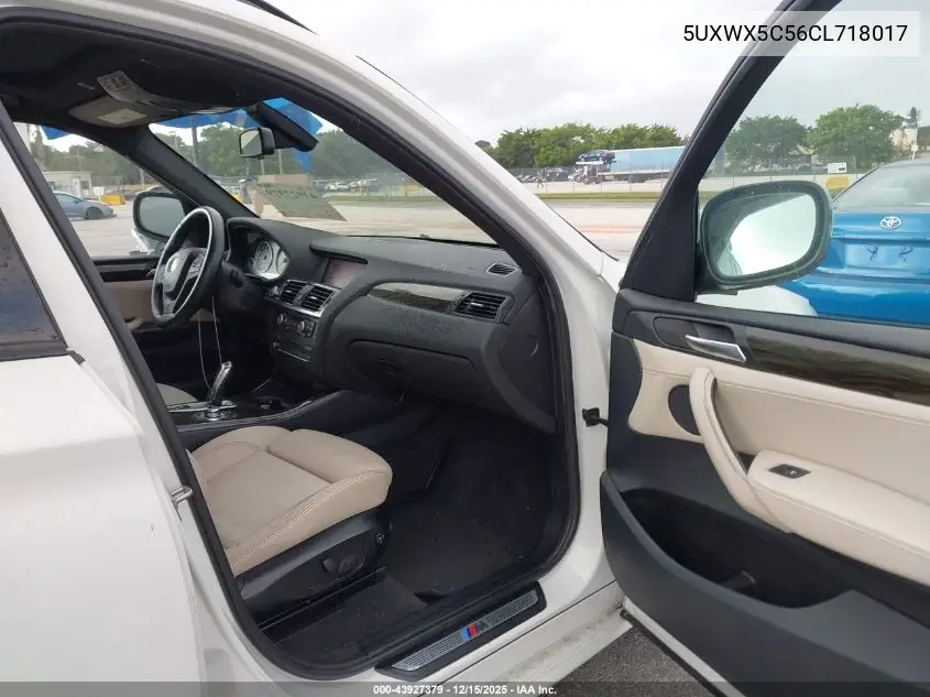 5UXWX5C56CL718017 2012 BMW X3 xDrive28I