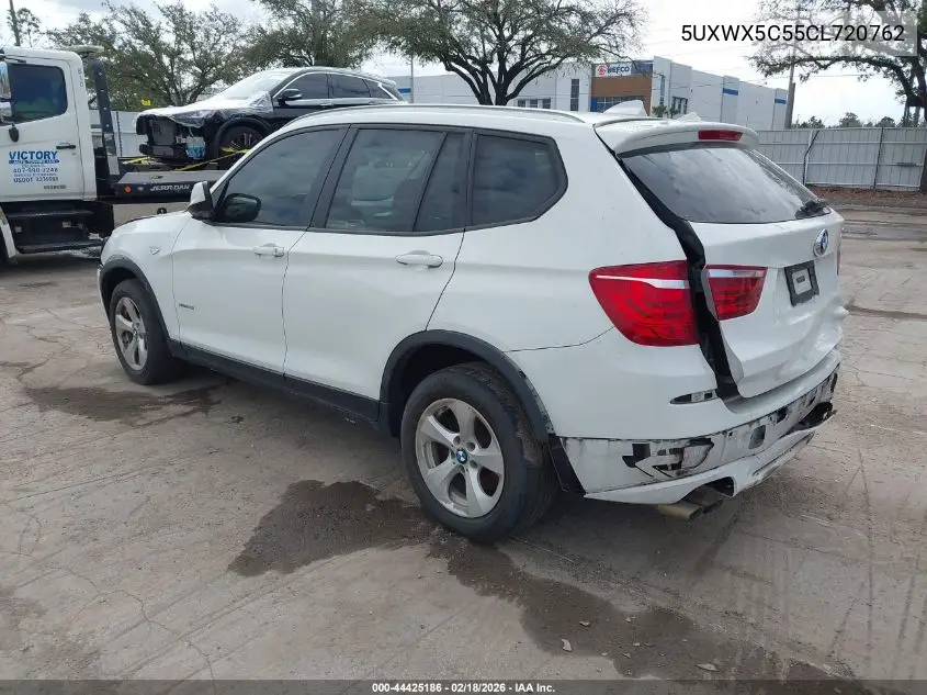 5UXWX5C55CL720762 2012 BMW X3 xDrive28I