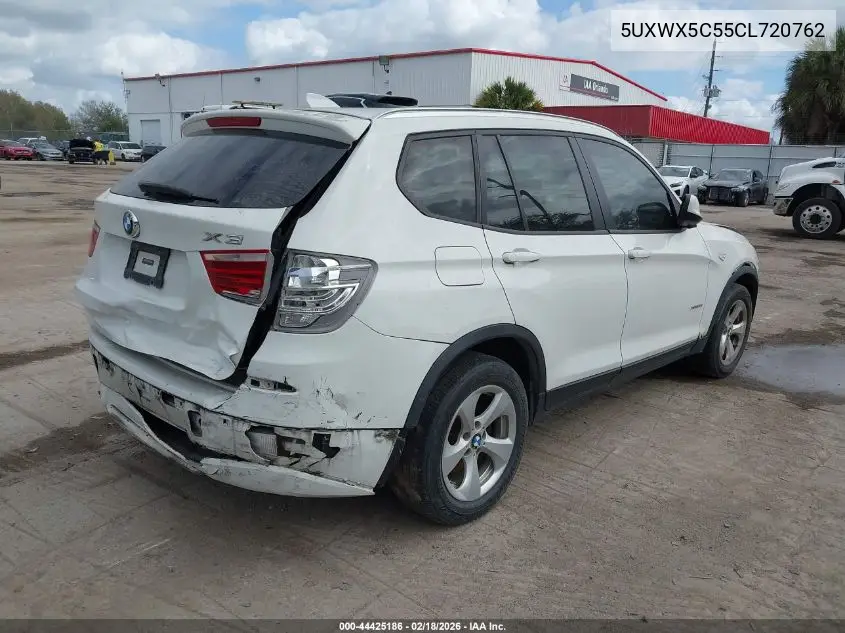 5UXWX5C55CL720762 2012 BMW X3 xDrive28I