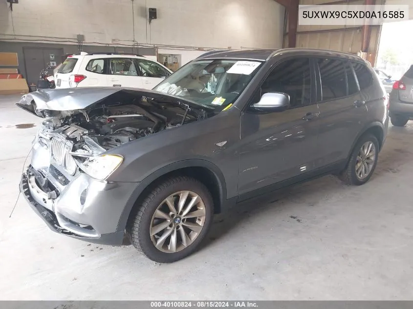 5UXWX9C5XD0A16585 2013 BMW X3 xDrive28I