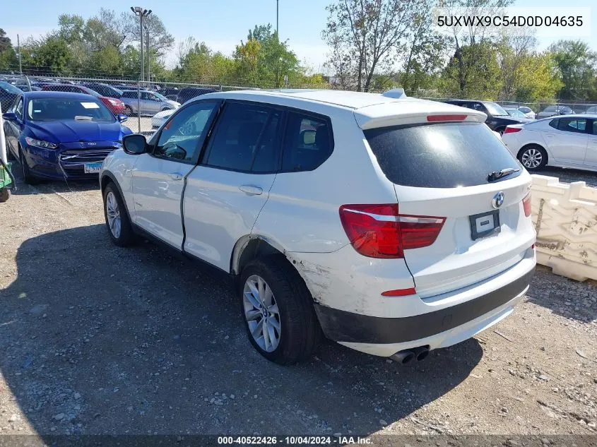 5UXWX9C54D0D04635 2013 BMW X3 xDrive28I