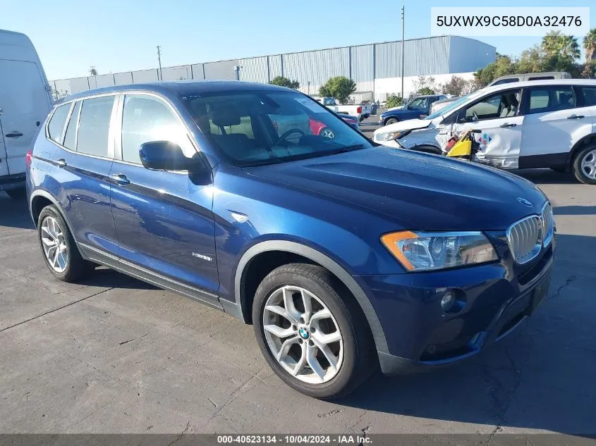 5UXWX9C58D0A32476 2013 BMW X3 xDrive28I