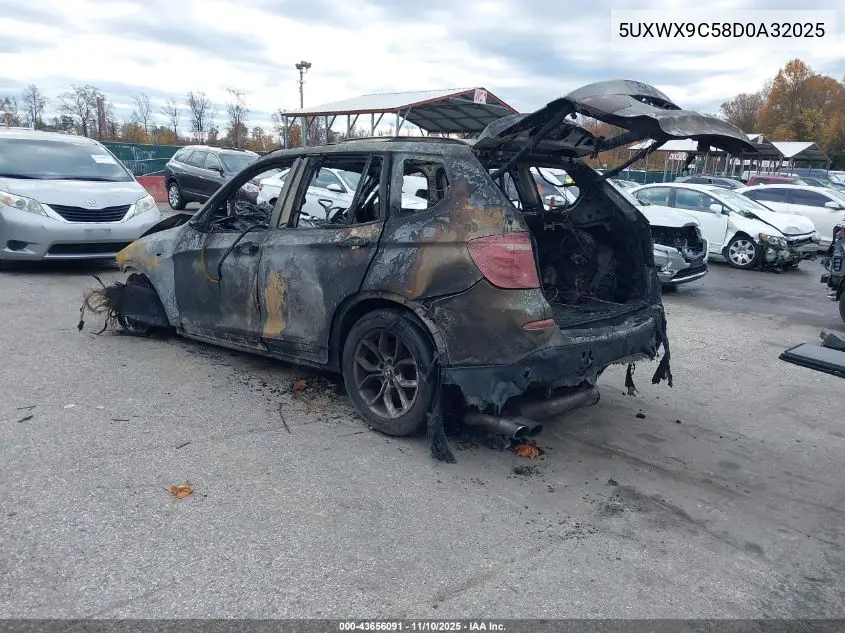 5UXWX9C58D0A32025 2013 BMW X3 xDrive28I